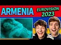 Brunette - Future Lover | Armenia 🇦🇲 REACTION!! (Official Music Video)