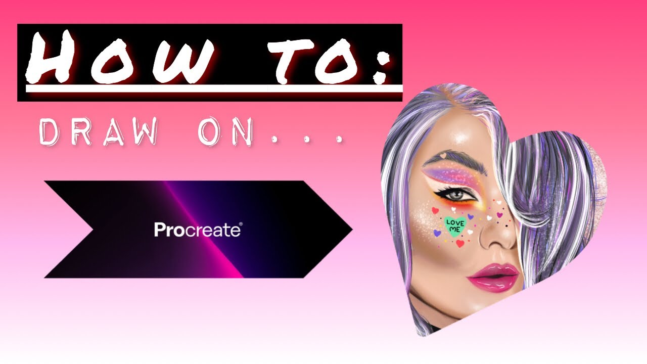 How To: DRAW ON PROCREATE - YouTube