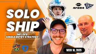 NFL DFS Week 10 Strategy (Single Entry, DraftKings + FanDuel) | Solo Ship