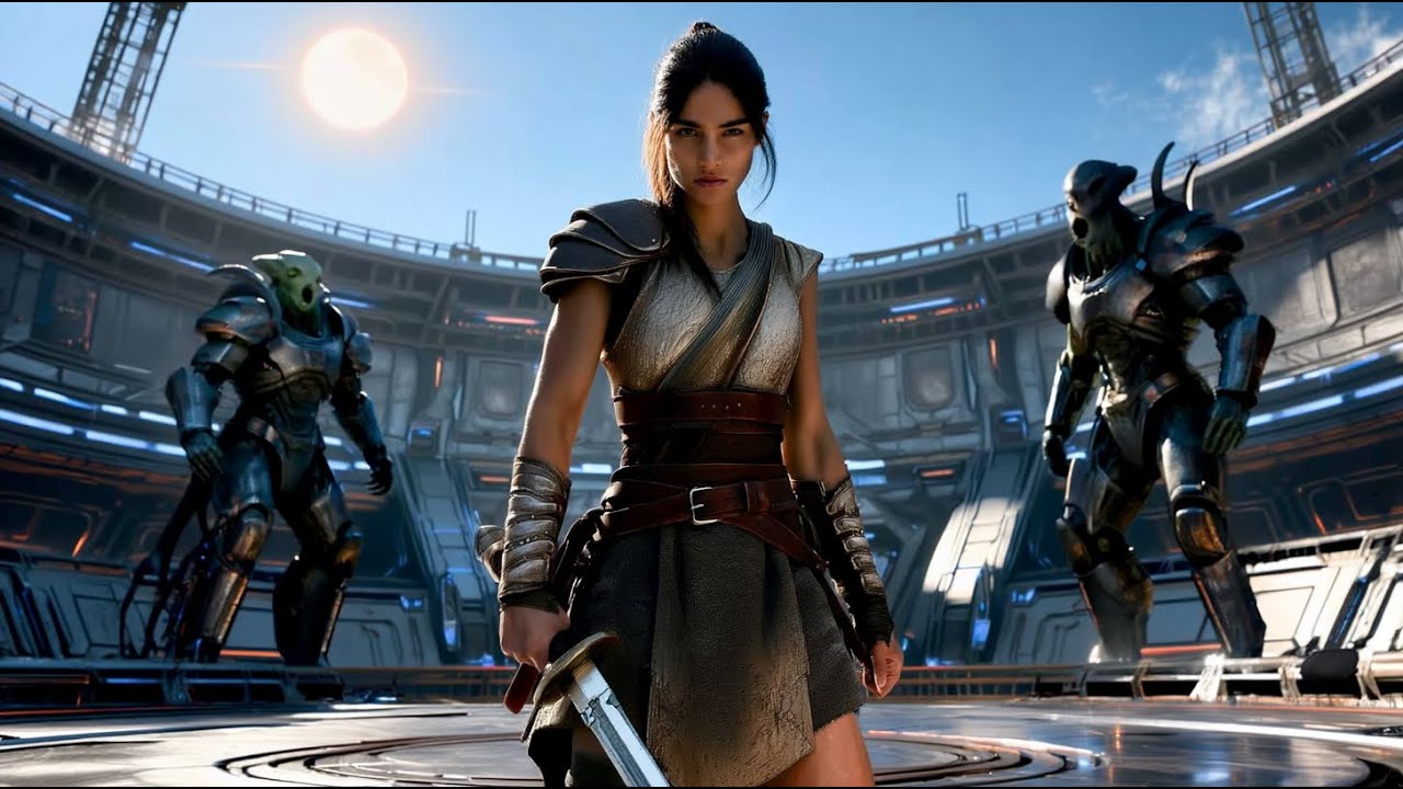 They Mocked the Human Girl’s Weapon — Until Her Uncle’s Ancient Blade Split the FlHFY | Sci-Fi Story