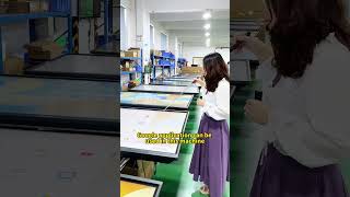 Google EDLA Interactive Flat Panel Introduction Video in Factory