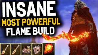 Elden Ring INSANELY POWERFUL FLAME BUILD - The Best Flame Build In Elden Ring