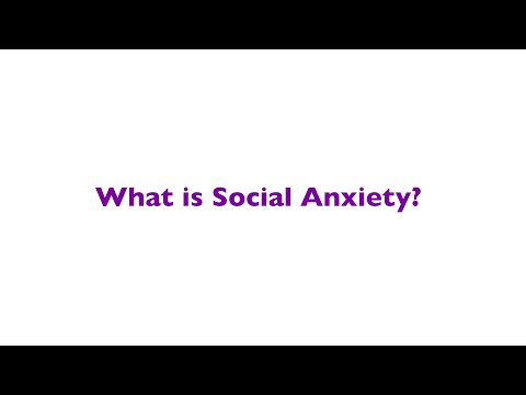 Social Anxiety Disorder