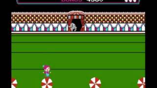 Circus Charlie Famicom screenshot 2