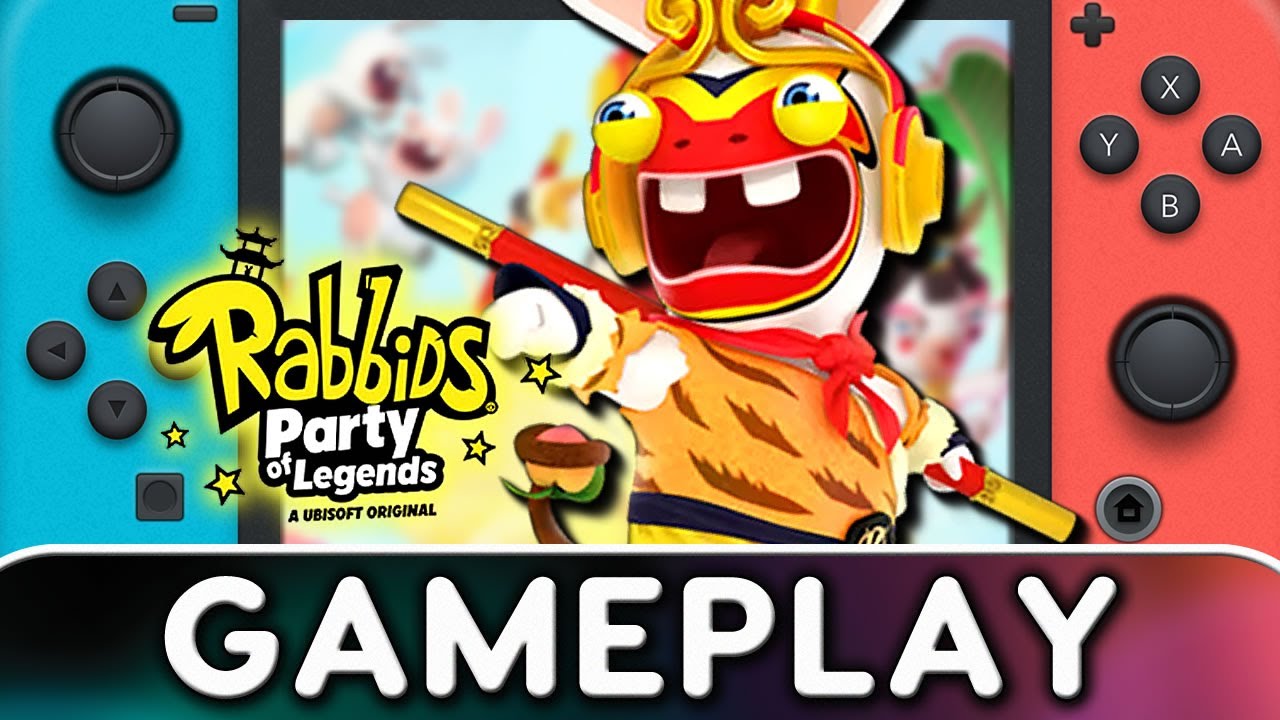 | Legends Switch of - Rabbids: YouTube Gameplay Party Nintendo