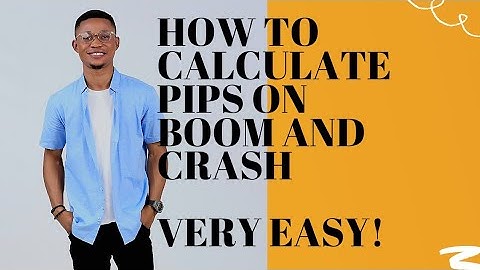 How to calculate pips on Boom and Crash| Synthetic indices|mt5|