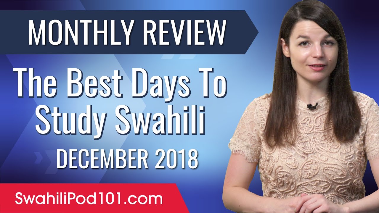 ⁣Why Your Worst Days Are The Best Days To Study? | Swahili December Review