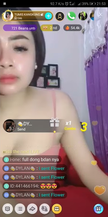 Bigo payung tahi lalat cewek tumis kangkung