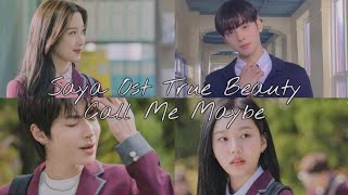 SAYA - 'Call Me Maybe' Ost 'True Beauty' (Lyric/Terjemahan)