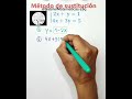 Sistema de ecuaciones lineales método de sustitución