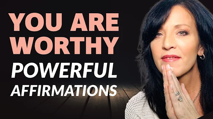 YOU ARE WORTHY POWERFUL HEALING POSITIVE SELF TALK...