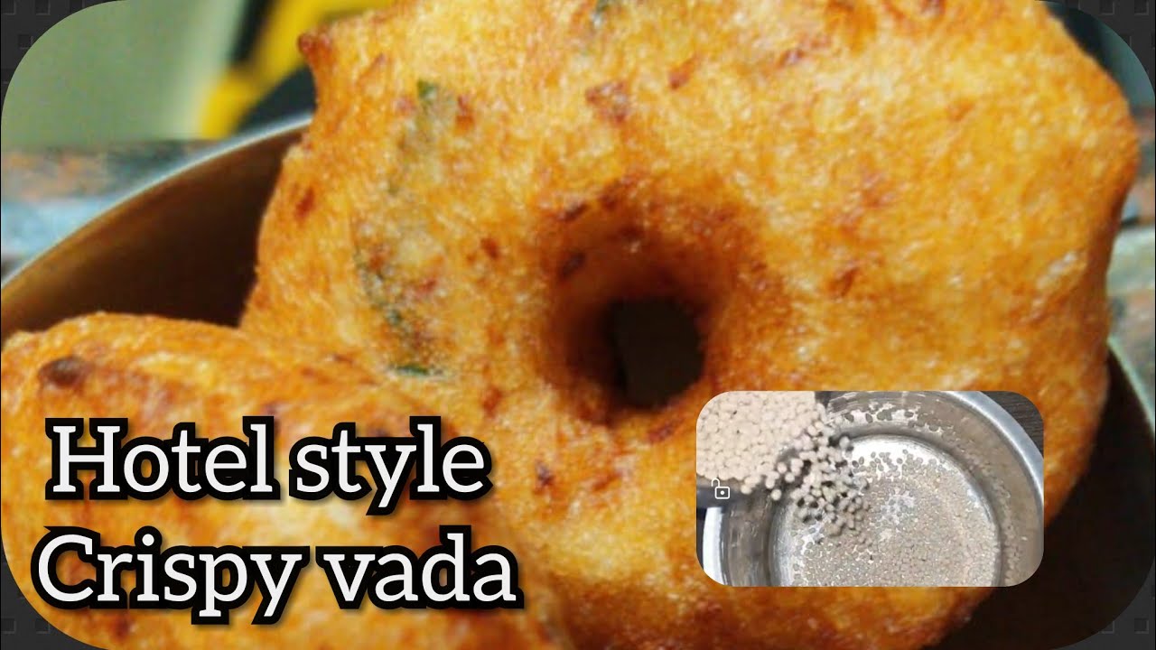 Super crispy Hotel style vada/simple Trick to make perfect uard dal