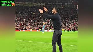 Ruben Amorim was YELLING at Bruno Fernandes to do THIS deep in extra time vs Lyon,What a MANAGER 🫡