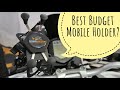 Motorcycle Mobile Holder Review & Installation Process