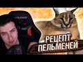 КОТ ГОТОВИТ ПЕЛЬМЕНИ // РЕАКЦИЯ HELLYEAHPLAY