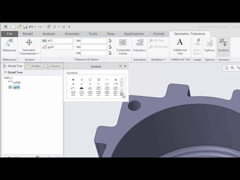 Flexible Tolerance Value and Datum Specification for Geometric Tolerances in MBD