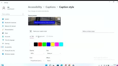 How to Enable and Customize Live Captions on Windows 11