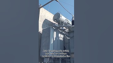 Auto Transformer used to increase the feeder voltage .and also used change in voltage 50 to 60%