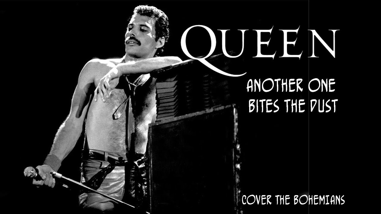 Found another one. Freddie Mercury another one bites the Dust. Queen another one bites the Dust обложка. Another one bites the Dust Queen концерт. Квин another one bites.