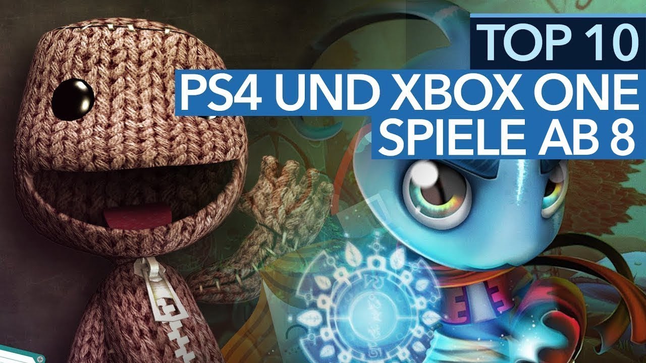 Top 10 PS4-Spiele ab 8 Jahren - YouTube