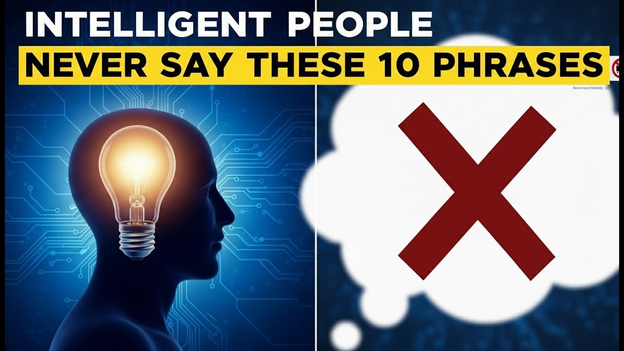 Intelligent People Never Say These 10 Phrases