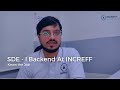 SDE - I Backend (Senior)- Know the Job  | Alaf Azam Khan - INCREFF