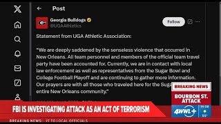 UGA issues statement after New Orleans attack