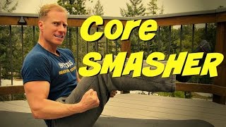 10 min core smasher workout! no equipment bodyweight hard abs exercises