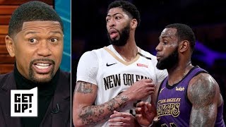 Anthony Davis is pressuring the Lakers to trade for him – Jalen Rose | Get Up!