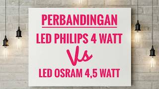 UNBOXING LED CLASSIC PHILIPS 4  WATT MODEL BULB. 