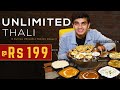 Unlimited Food in Rs.199/- Only l Qafila l Best and Cheapest Restaurant in Delhi