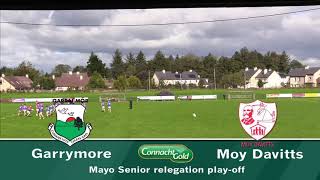 Garrymore V  Moy Davitts