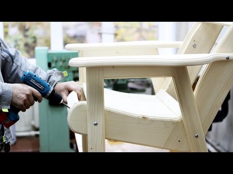 Кресло-качалка из фанеры – подготовка, выбор чертежей, последовательная сборка и отделка мебели