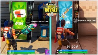 MIS DOS PRIMERAS MÁQUINAS EXPENDEDORAS en Fortnite: Battle Royale [WithZack]