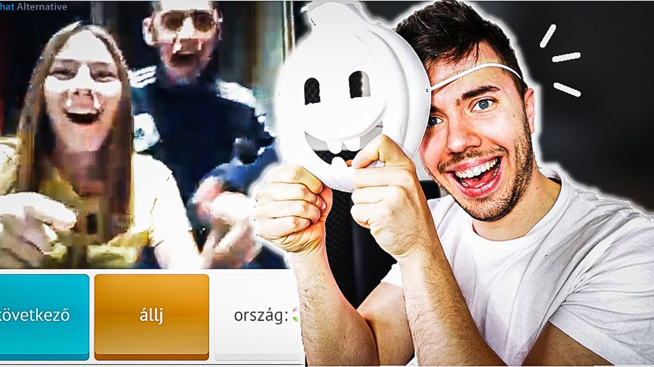 Elbújtam egy ÁLARC mögé Chatalternativeon!