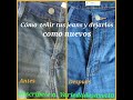 Cómo teñir tus jeans y dejarlos como nuevos
