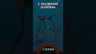 7 Giant Leviathans  | #subnautica #shorts
