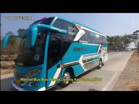Bus Wisata Tiap Liburan Rame sekali Datang ke Gunungkidul