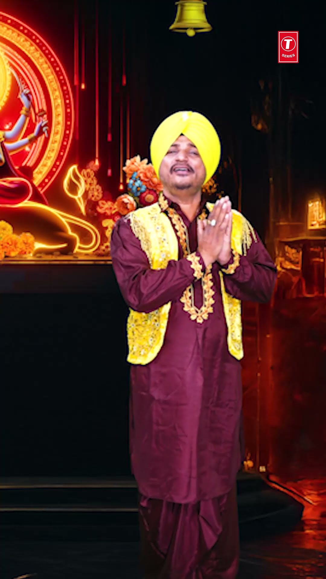 #Shorts CHARNA CH BINTI | Punjabi Devi Bhajan | DALWINDER BARAN #dalwinderbaran