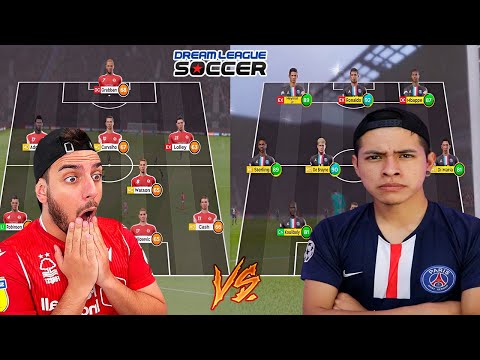 Me ENFRENTO al EQUIPO de ROBERT PG *epico* 😱 Dream League Soccer 2020