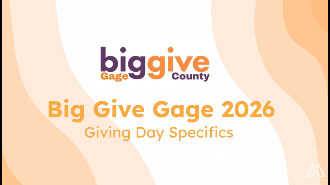 Thumbnail for Big Give Gage 2026 Giving Day Specifics