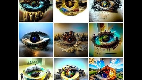 Creating the eye of the world Using starry AI
