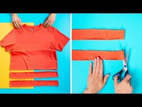 Vídeo: Como Usar Uma Camiseta Velha
