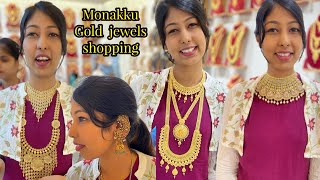 Monakku gold jewels Shopping🥰 Mama with Babyma