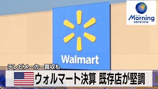 米ウォルマート決算 既存店が堅調　テレビメーカー買収も【モーサテ】（2024年2月21日）