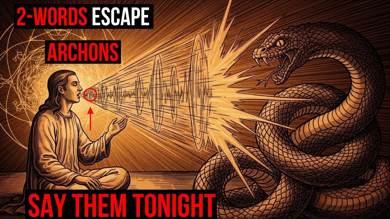 Jesus Taught Chosen Ones 2-Words To Escape The Archons’ Trap — Say Them Tonight