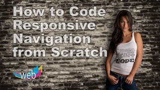 Tutorial: How to Code a Responsive Navigation from Scratch