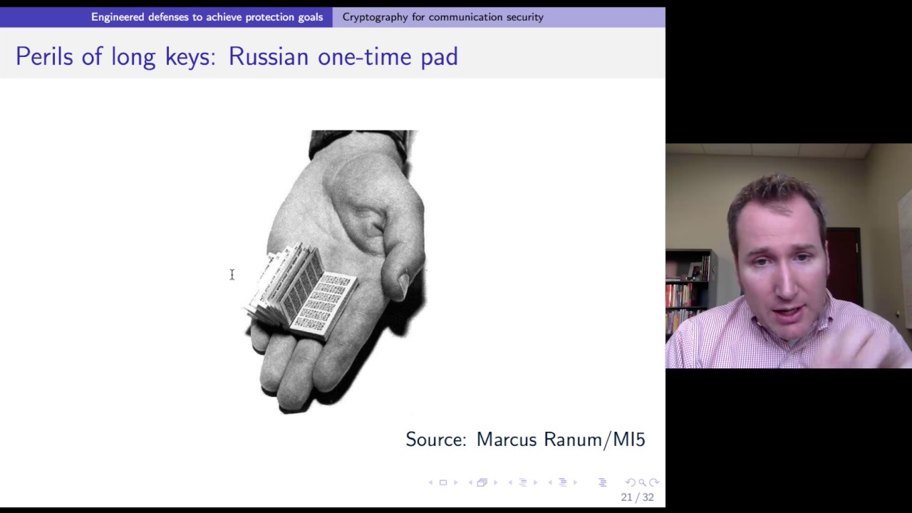 Intro to Information Security: Cryptography