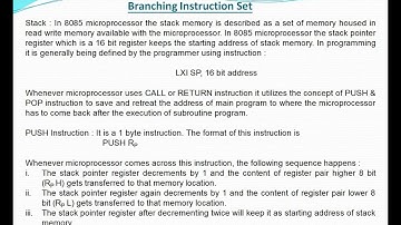 Stack Memory, Subroutine, (CALL & RETURN instructions) | Microprocessor Tutorial