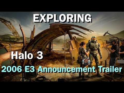 Exploring the Halo 3 E3 2006 Announcement Trailer Setting